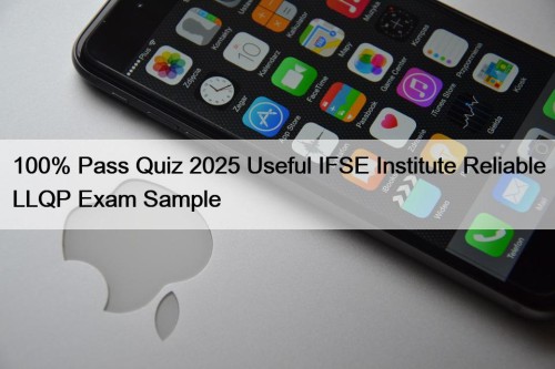 100% Pass Quiz 2025 Useful IFSE Institute Reliable ...